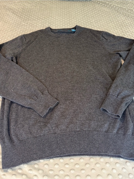 Perry Ellis Other - Perry Ellis Men's Charcoal Gray Crewneck Sweater cotton and modal Cottagecore